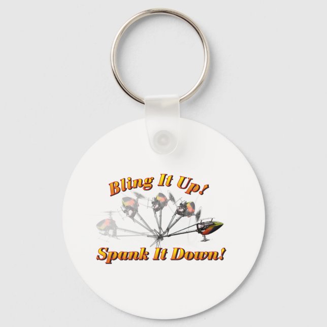 Bling It Spank It Keychain (Front)
