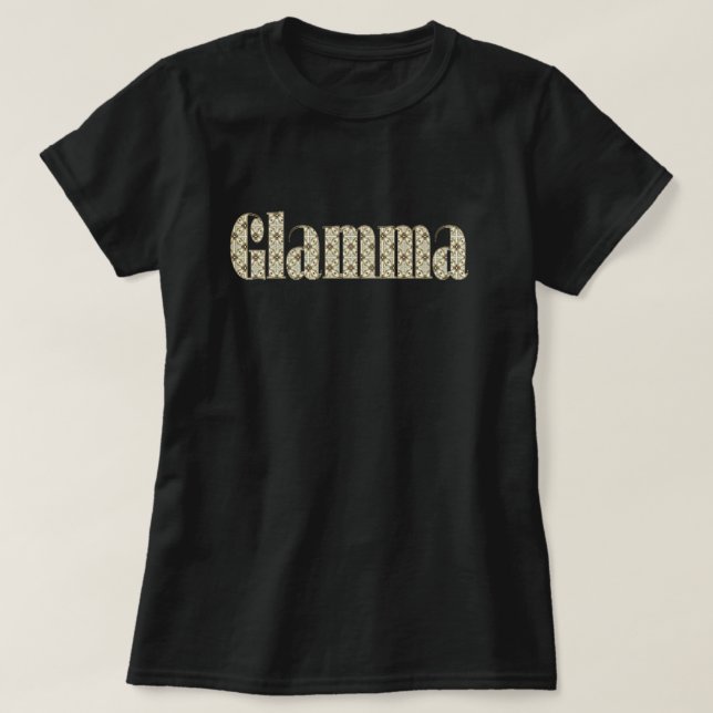 Bling Light -Glamma T-Shirt (Design Front)