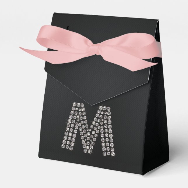 bling - M Favor Boxes (Front Side)