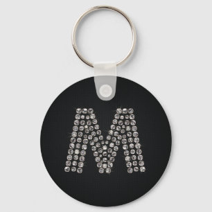 bling - M Keychain