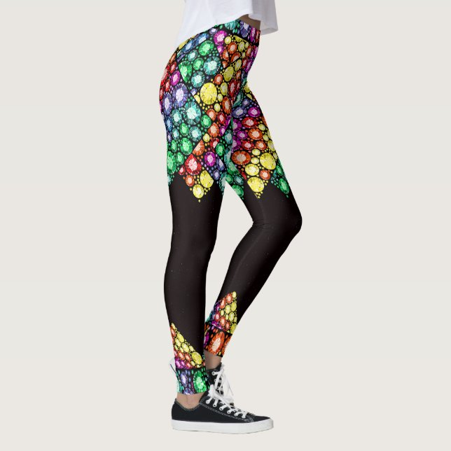 Bling Me Up Pop Fashion Leggings (Right)
