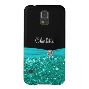 S5 Neo Glitter Case with Screen Protector,OYIME Shiny Bling Luxury Design Clear Ultra Thin Soft Rubber Protective Back Cover Transparent Scratch Resistant Drop Protection Bumper Blue Sequins Fit for Samsung Galaxy S5