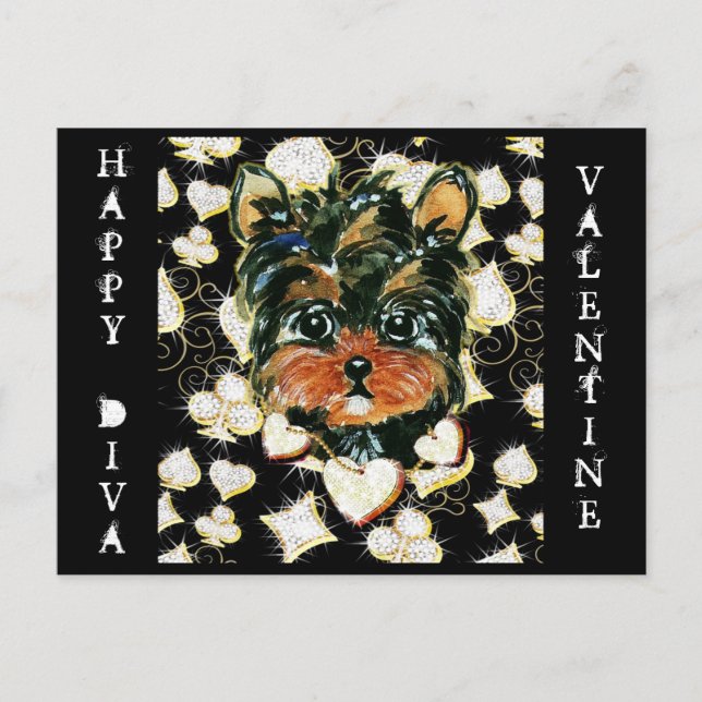 BLING POO POSTCARD (Front)