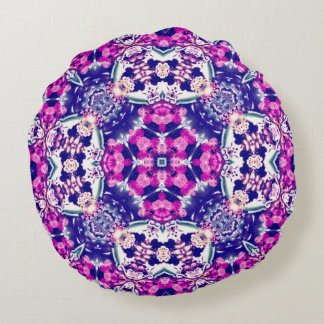 BLING! Round cushion green pink blue white 3D