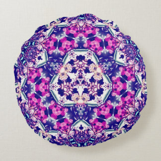 BLING! Round cushion green pink blue white 3D