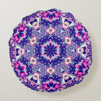 BLING! Round cushion green pink blue white 3D
