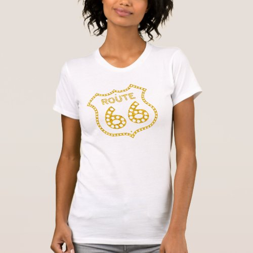 Bling Route 66 T_Shirt
