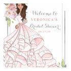 Blingy Glamor Bride Bridal Shower Welcome Sign