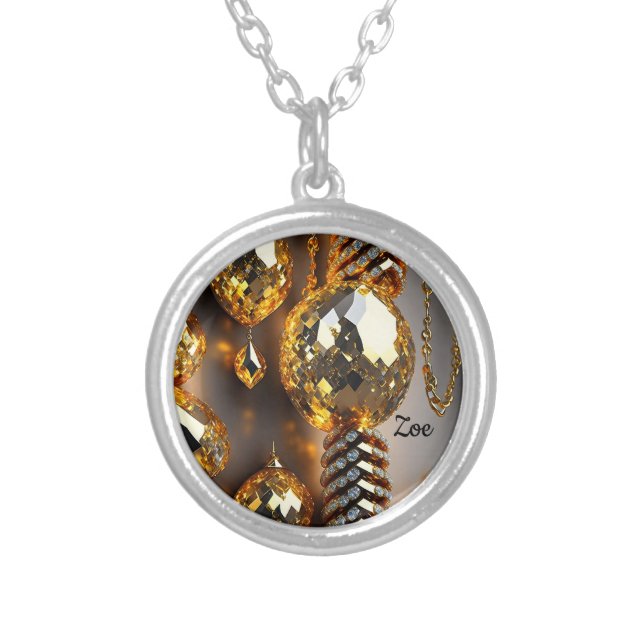 Blink! Beautiful chaos jewelry in gold  (Front)