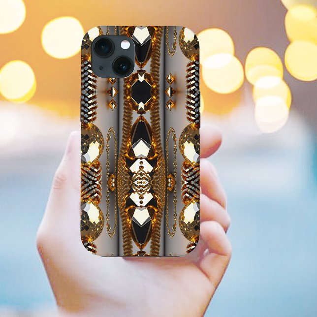 Blink! Beautiful chaos jewelry in gold  Case-Mate iPhone Case (Creator Uploaded)