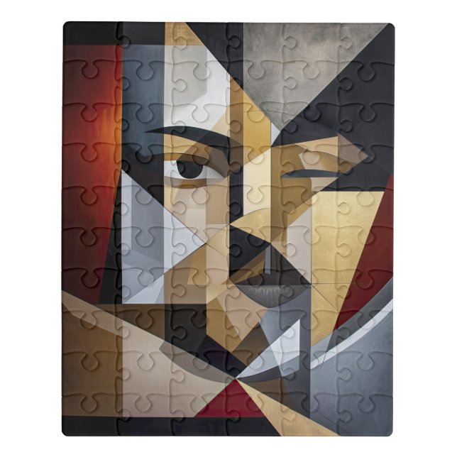 Blinking Abstraction Jigsaw Puzzle (Puzzle Vertical)