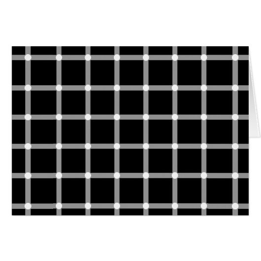 Blinking Dots - Optical Illusion Cards (Front Horizontal)