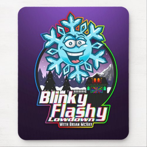 Blinky Flashy NOTEBOOK Clipboard Mouse Pad