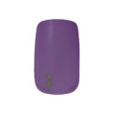 Blinky the Bat Dark Purple Minx Nail Art