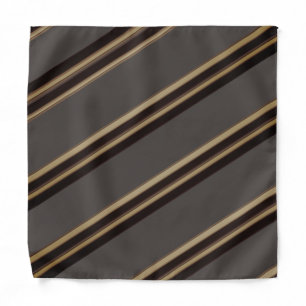 Blinky the Bat Hiding Stripe pattern Bandana