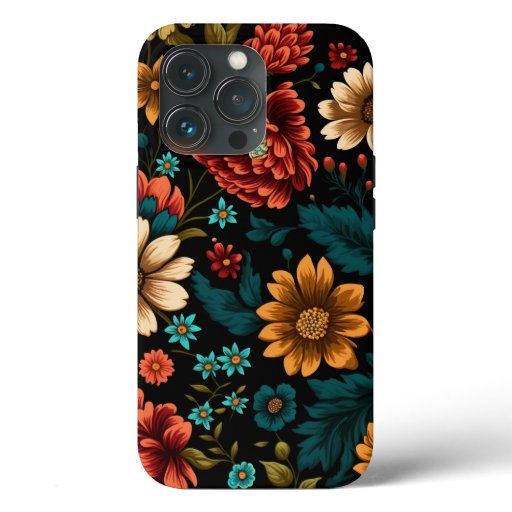 Bliss Flower Field Art Design iPhone 13 Pro Case