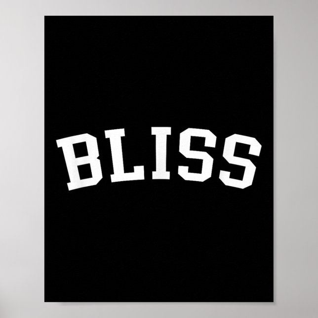 Bliss  poster (Front)