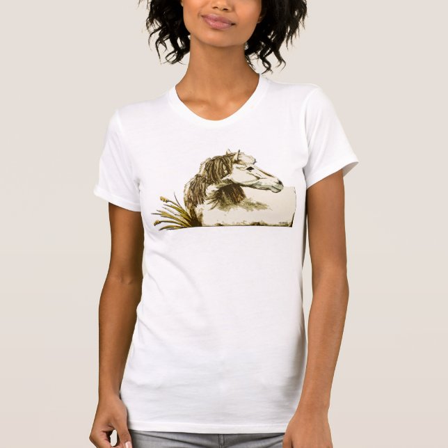 Bliss the Icelandic Horse T-Shirt (Front)