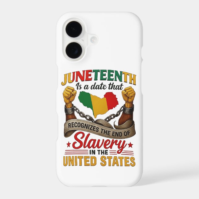 Blissboy Funny Juneteenth T-Shirt Novelty , junete Case-Mate iPhone Case (Back)