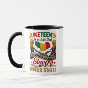 Blissboy Funny Juneteenth T-Shirt Novelty , junete Mug