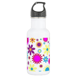 Blissful Blossoms Stainless Steel Water Bottle