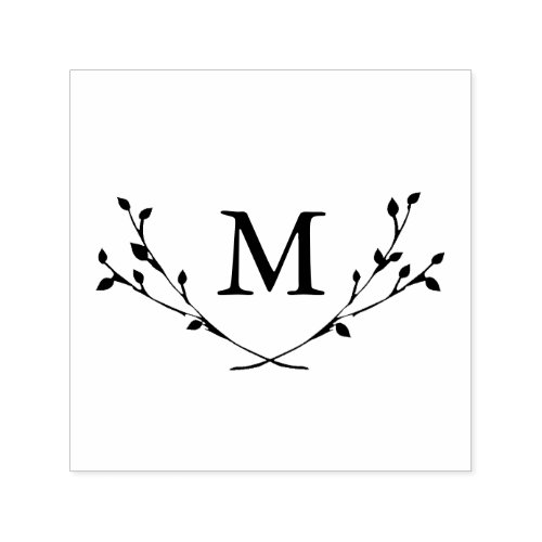 Blissful Branches Monogram Stamp