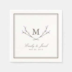 Blissful Branches Wedding Napkins