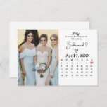 Blissful Bridesmaid Proposal Card