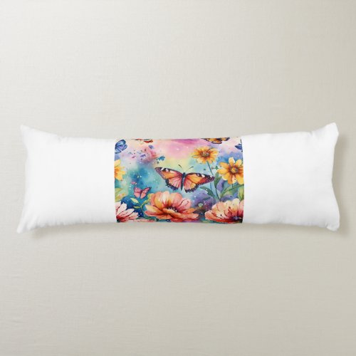 Blissful Dreams Floral and Butterfly Pillow Coll