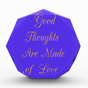 Blissful Reflections: Good Thoughts of Love Award
