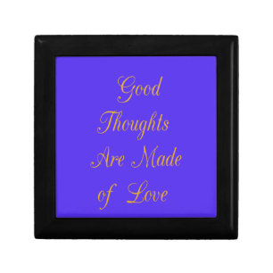 Blissful Reflections: Good Thoughts of Love Jewelry Box