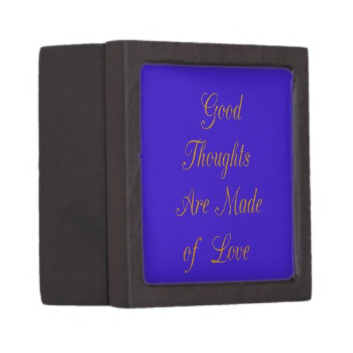 Blissful Reflections Good Thoughts of Love Keepsake Box