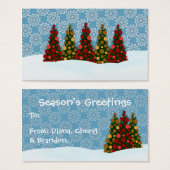 Blissfull To and From Christmas Tags (Front & Back)