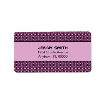 Blissfully Chic Address Labels by Superstarbing at Zazzle