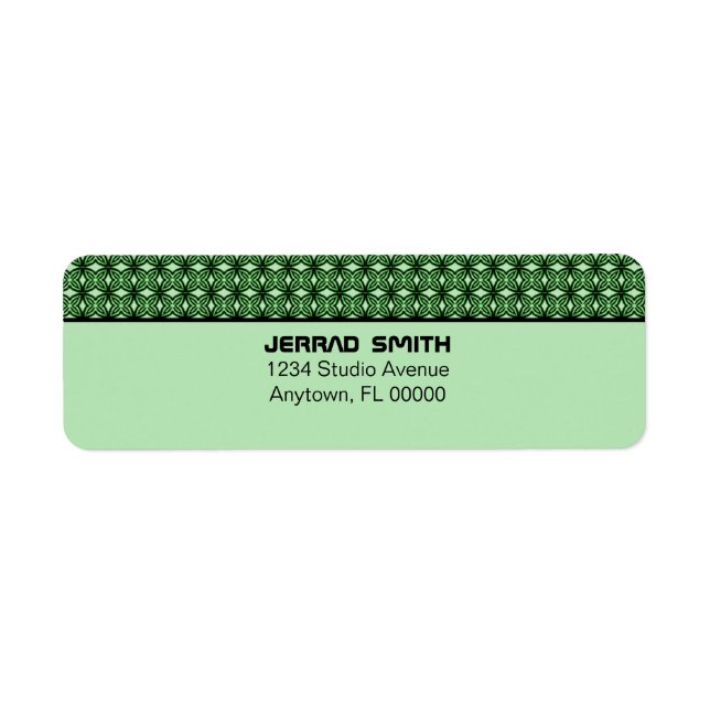 Blissfully Chic Return Address Labels (Front)