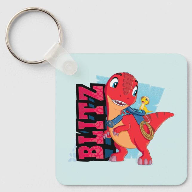 Blitz | Dino Ranch Keychain (Front)