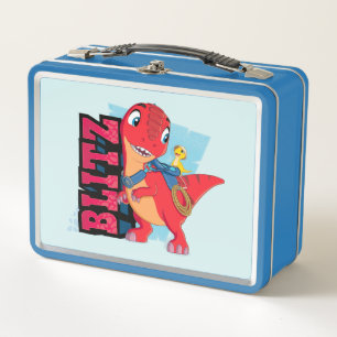 Blitz Dino Ranch Metal Lunch Box