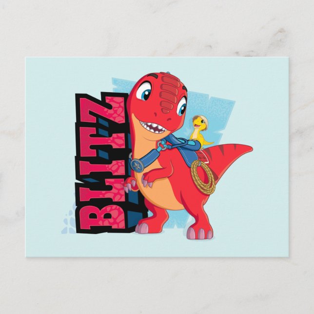 Blitz | Dino Ranch Postcard (Front)