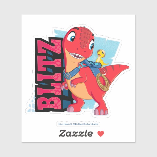 Blitz | Dino Ranch Sticker (Sheet)