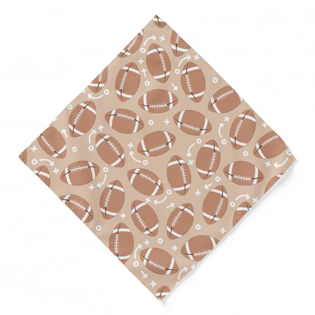 Blitz Football Dog Bandana (Front)