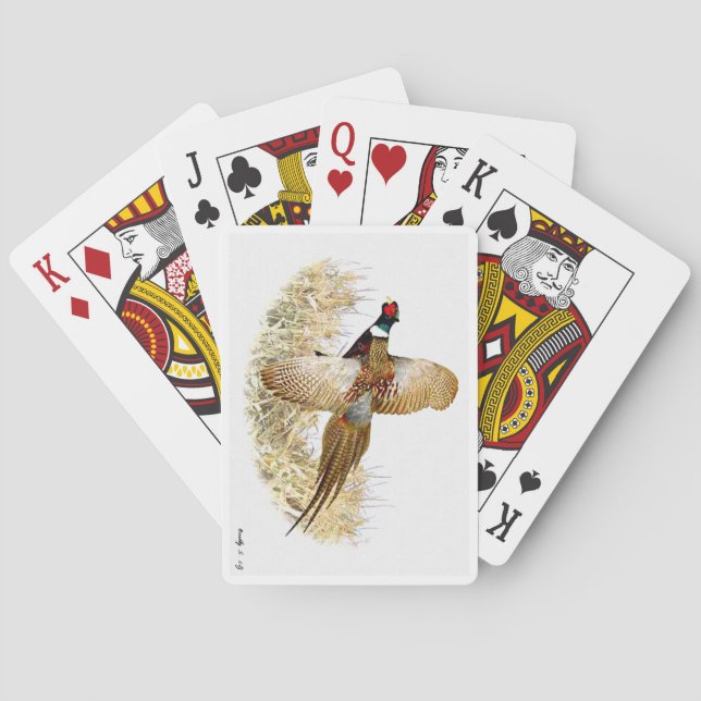 Blitz Outdoors "Pheasant in Flight Playing Cards (Back)