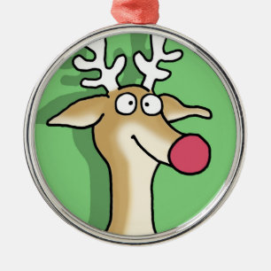 BLITZEN by Sandra Boynton Metal Ornament