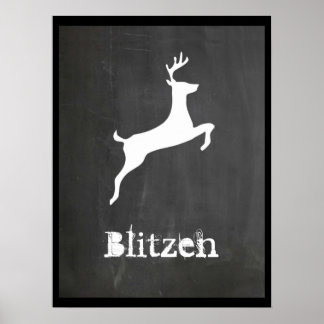 Blitzen Poster