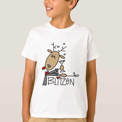 Blitzen Reindeer T_shirts and Gifts