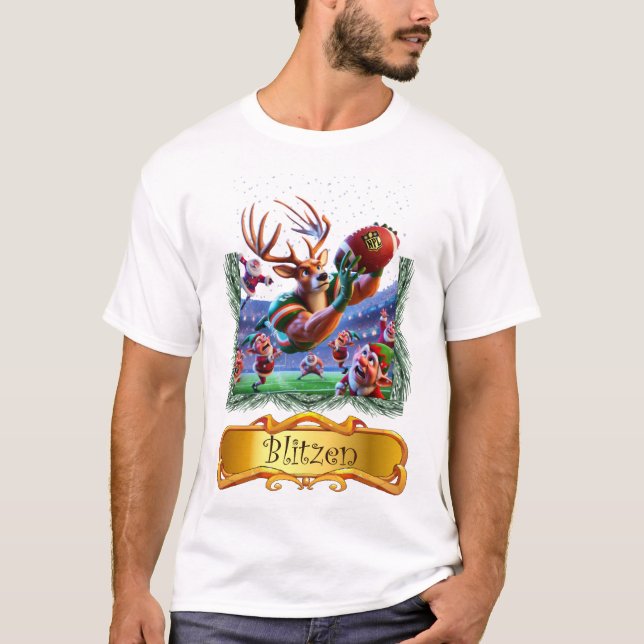 Blitzen's Catch  T-Shirt (Front)