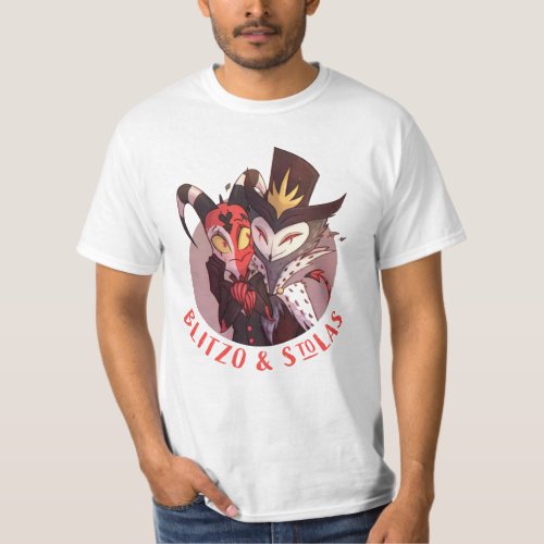 Blitzo  Stolas helluva boss T_Shirt