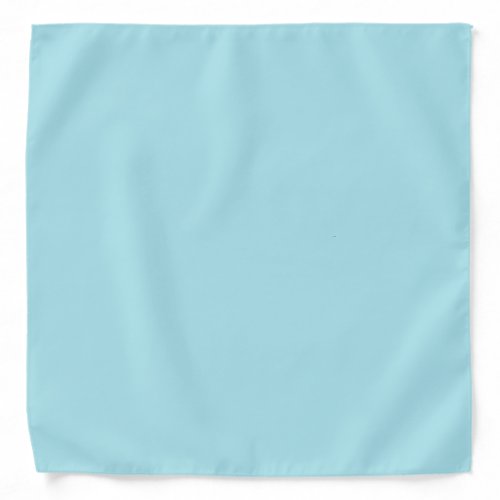 Blizzard Blue Solid Color Bandana