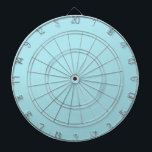 Blizzard Blue  (solid color)   Dart Board<br><div class="desc">Blizzard Blue  (solid color)</div>