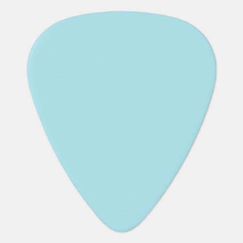 Blizzard Blue Solid Color Guitar Pick