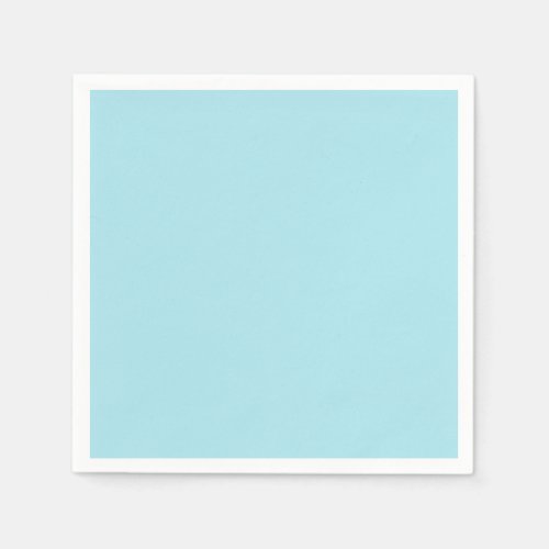 Blizzard Blue Solid Color Napkins